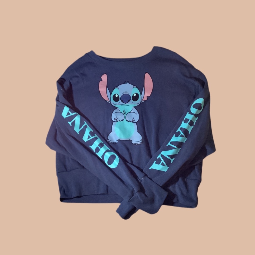 Target stitch crew neck